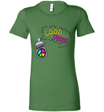 Load image into Gallery viewer, good vibes Ladies Tee - 3rd society clothing