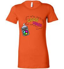 Load image into Gallery viewer, good vibes Ladies Tee - 3rd society clothing