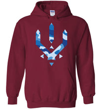 Load image into Gallery viewer, blue camo 3rd hoodie - 3rd society clothing