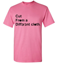 Load image into Gallery viewer, Cut from a different cloth tee - 3rd society clothing