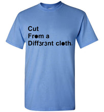 Load image into Gallery viewer, Cut from a different cloth tee - 3rd society clothing