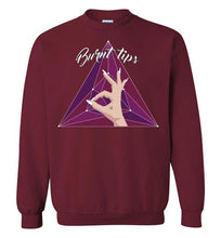 Load image into Gallery viewer, Burnt Tips Crewneck - 3rd society clothing