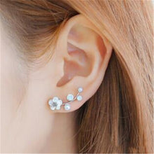 Load image into Gallery viewer, 2020 New Crystal Flower Drop Earrings for Women Fashion Jewelry Gold colour Rhinestones Earrings Gift for Party Best Friend - 3rd society clothing