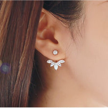 Load image into Gallery viewer, 2020 New Crystal Flower Drop Earrings for Women Fashion Jewelry Gold colour Rhinestones Earrings Gift for Party Best Friend - 3rd society clothing