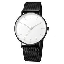 Load image into Gallery viewer, Minimalist Men Fashion Ultra Thin Watches Simple Men Business Stainless Steel Mesh Belt Quartz Watch Relogio Masculino - 3rd society clothing