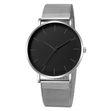 Load image into Gallery viewer, Minimalist Men Fashion Ultra Thin Watches Simple Men Business Stainless Steel Mesh Belt Quartz Watch Relogio Masculino - 3rd society clothing