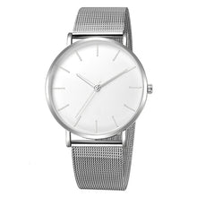 Load image into Gallery viewer, Minimalist Men Fashion Ultra Thin Watches Simple Men Business Stainless Steel Mesh Belt Quartz Watch Relogio Masculino - 3rd society clothing