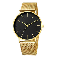 Load image into Gallery viewer, Minimalist Men Fashion Ultra Thin Watches Simple Men Business Stainless Steel Mesh Belt Quartz Watch Relogio Masculino - 3rd society clothing