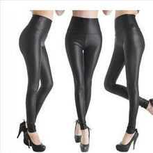 Load image into Gallery viewer, YSDNCHI Sexy Legging Punk Black Skinny Pants Fashion Black High Waist Legging Stretch Plus Size Push Up Leggins - 3rd society clothing