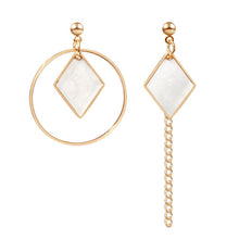 Load image into Gallery viewer, LOVR New Korean Statement Drop Earrings For Women Fashion Vintage Geometric Long Dangle Earrings 2021 kolczyki Female Jewelry - 3rd society clothing