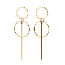 Load image into Gallery viewer, LOVR New Korean Statement Drop Earrings For Women Fashion Vintage Geometric Long Dangle Earrings 2021 kolczyki Female Jewelry - 3rd society clothing