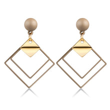 Load image into Gallery viewer, LOVR New Korean Statement Drop Earrings For Women Fashion Vintage Geometric Long Dangle Earrings 2021 kolczyki Female Jewelry - 3rd society clothing
