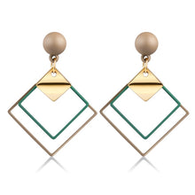 Load image into Gallery viewer, LOVR New Korean Statement Drop Earrings For Women Fashion Vintage Geometric Long Dangle Earrings 2021 kolczyki Female Jewelry - 3rd society clothing