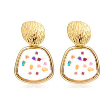 Load image into Gallery viewer, LOVR New Korean Statement Drop Earrings For Women Fashion Vintage Geometric Long Dangle Earrings 2021 kolczyki Female Jewelry - 3rd society clothing